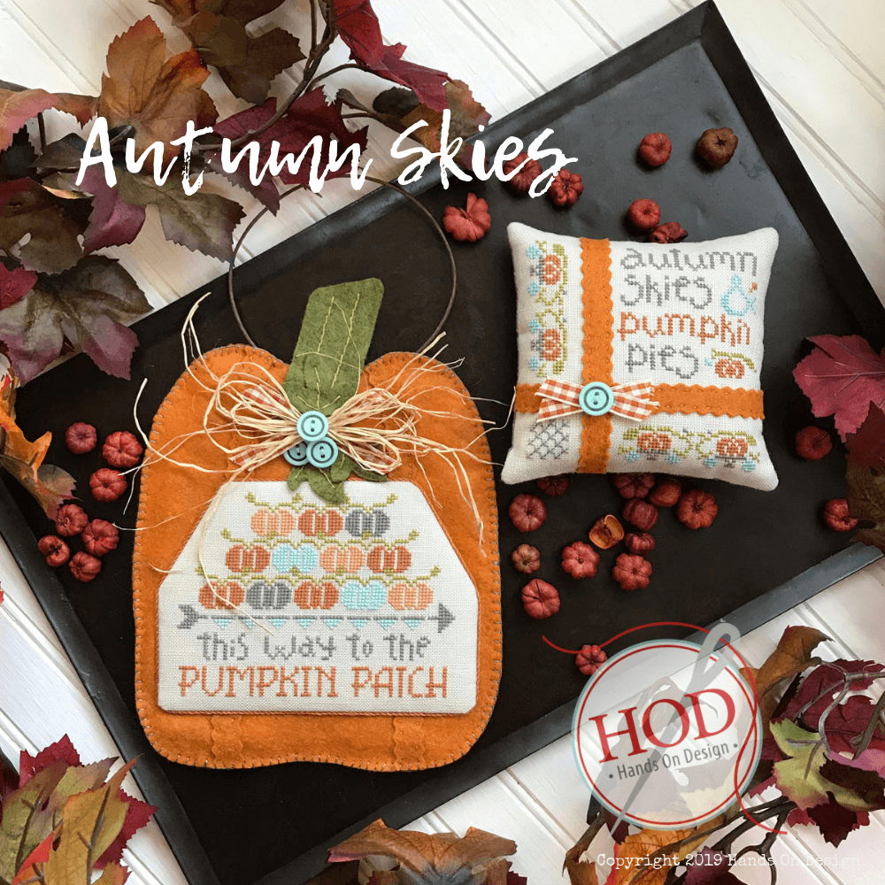 Autumn Skies Cross Stitch Pattern