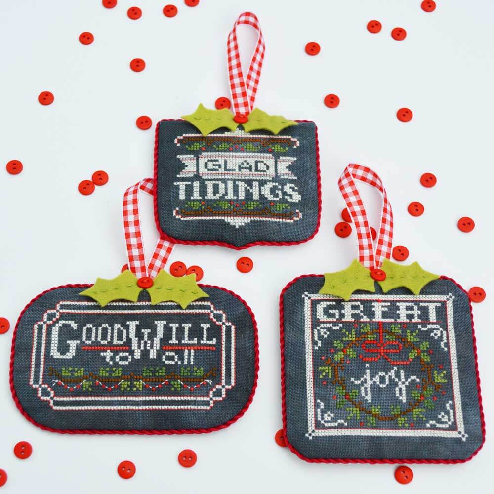 Chalkboard Ornaments - Christmas Collection Part two
