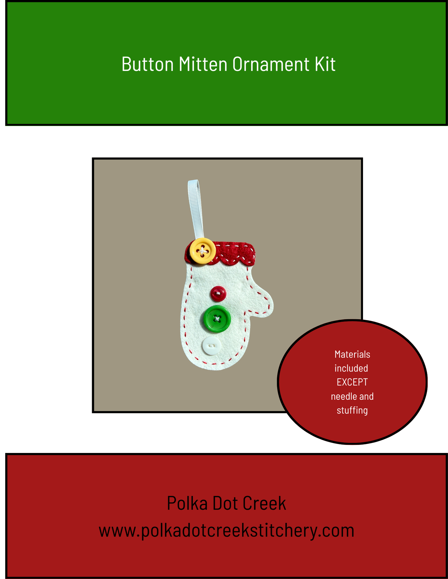 Felt Ornament DIY Kits