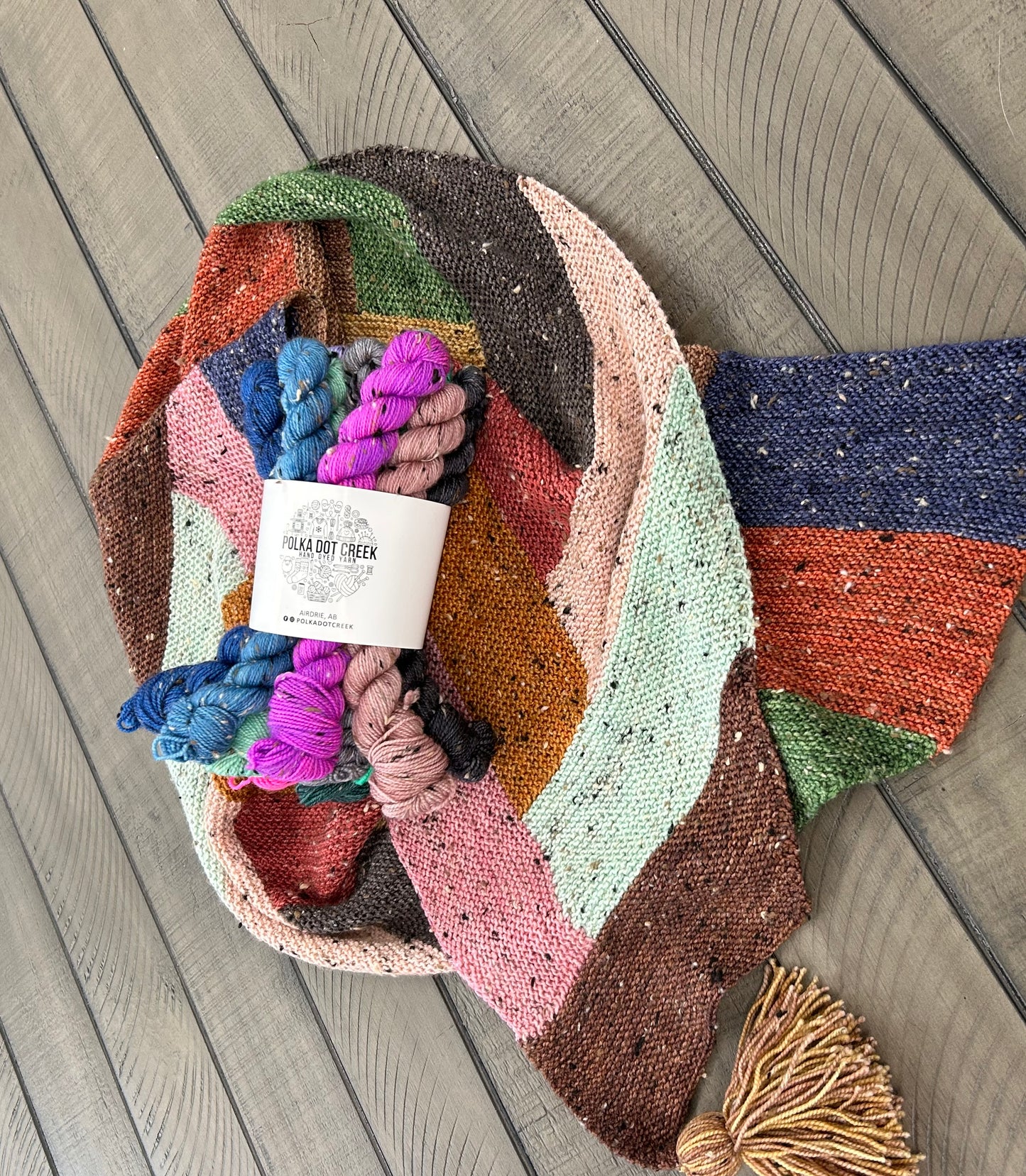 Cochrane Anniversary 1 Year Yarn Spelta Shawl Bundle (20g each)