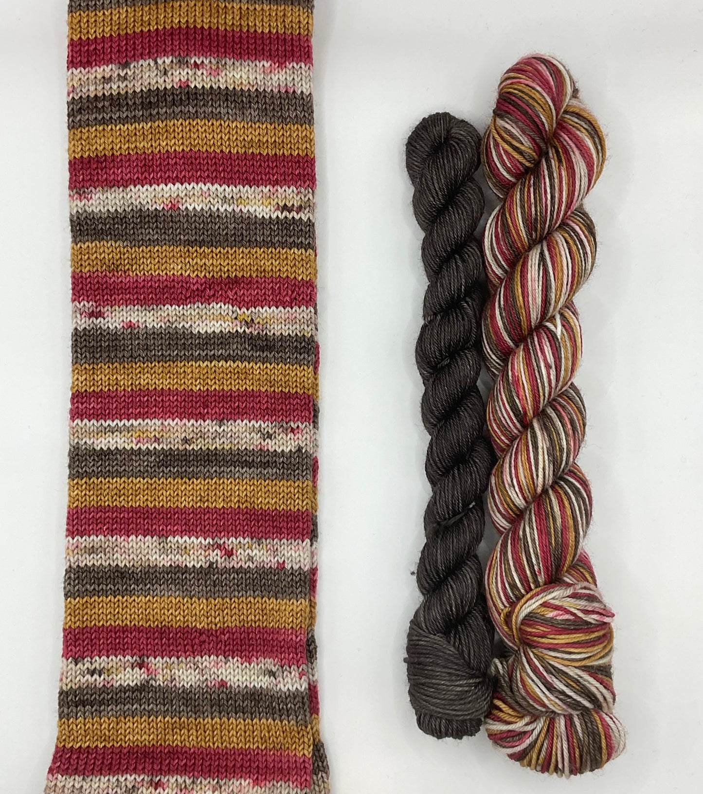 Double Double Self Striping Sock Set
