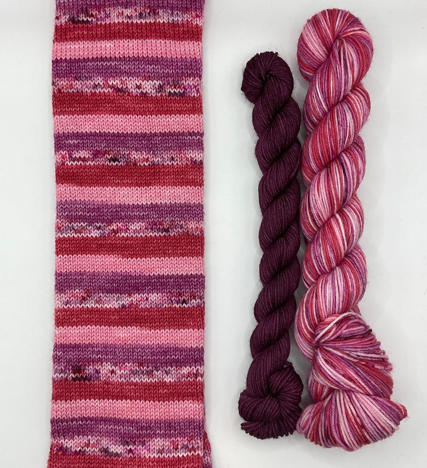 Love Actually Self Striping Sock Set