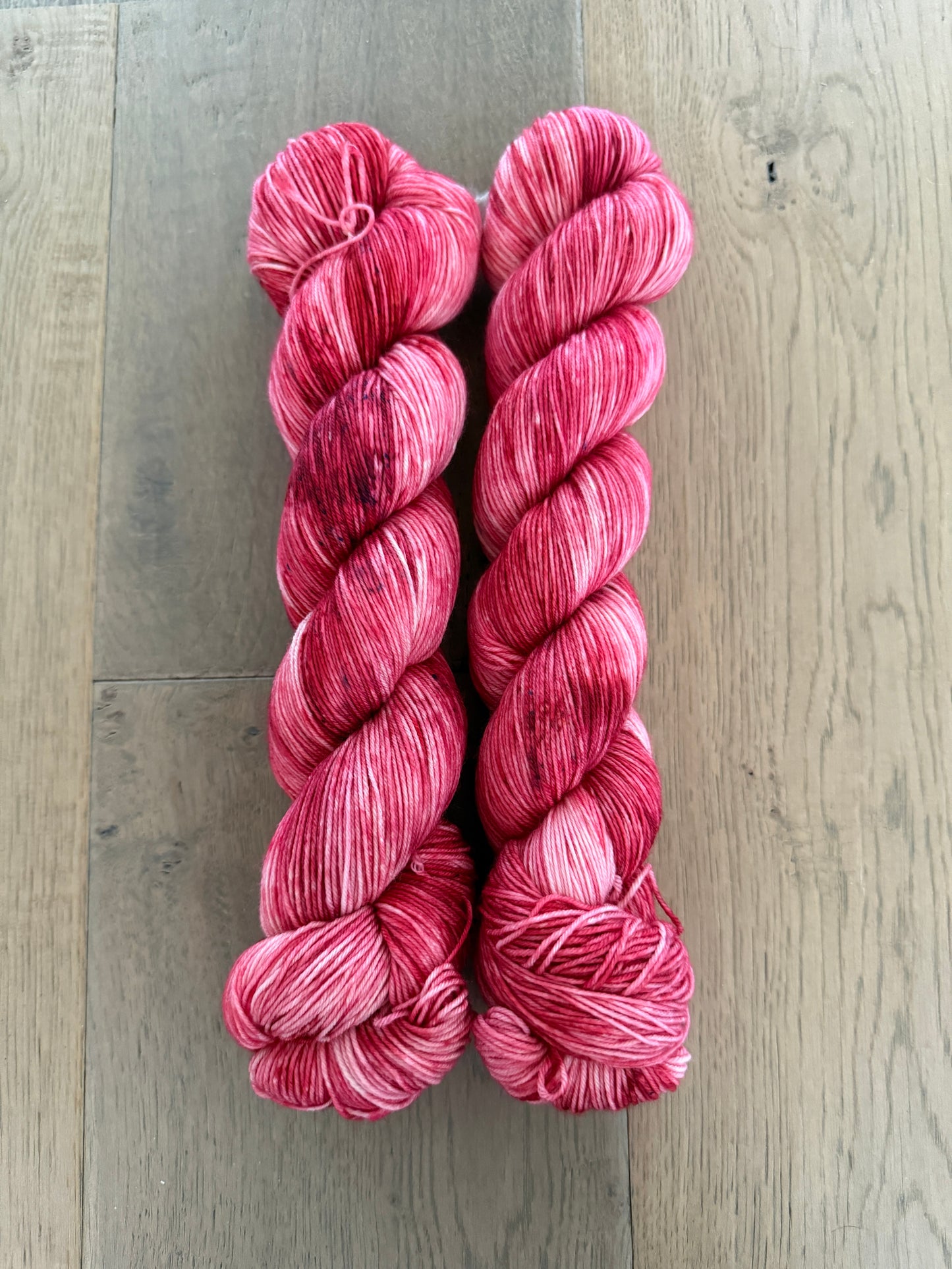 Strawberry Sundae Fingering Yarn