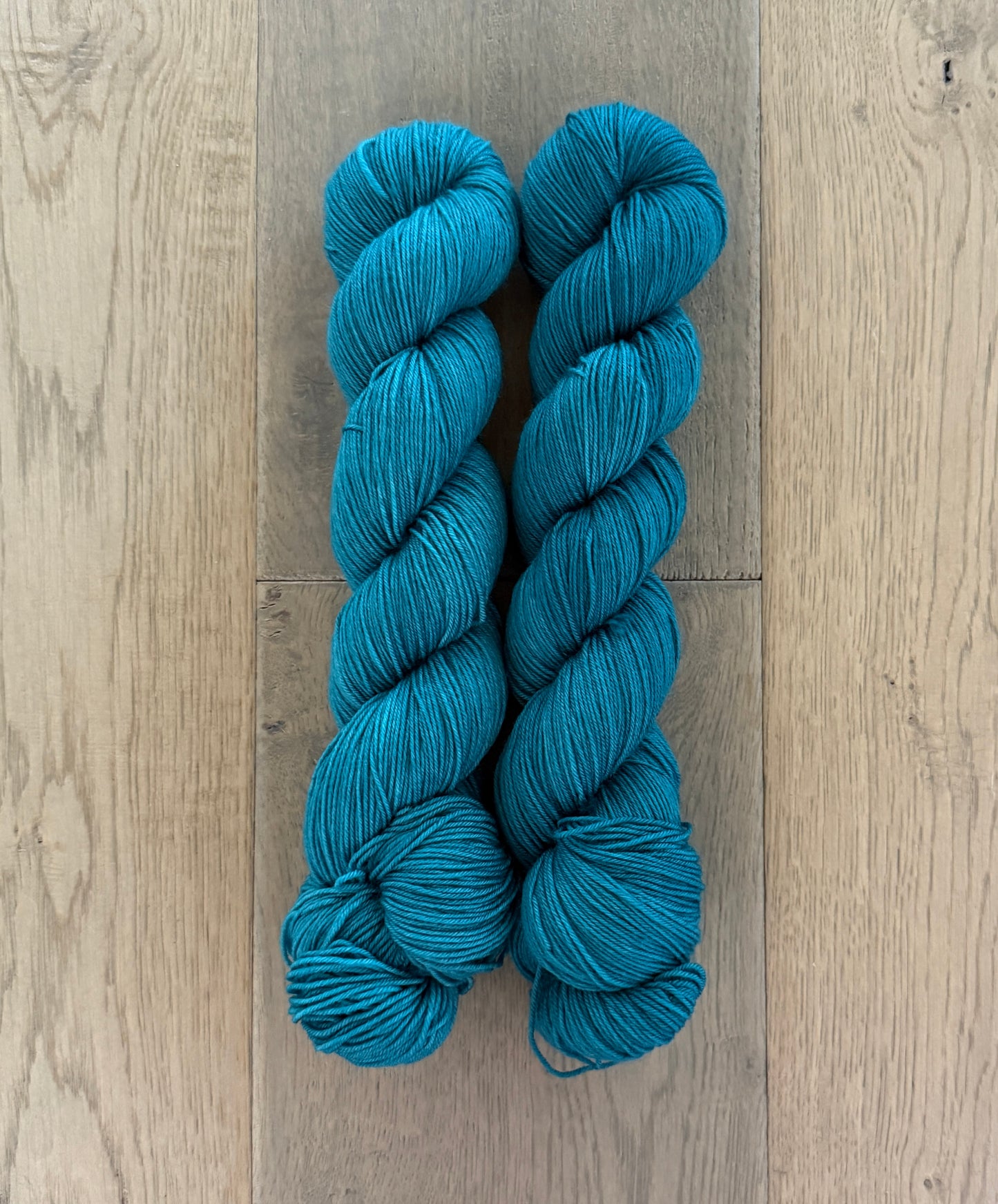 DK Teal Yarn