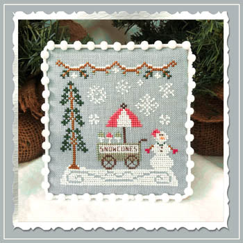 Snow Village - Snow cone cart