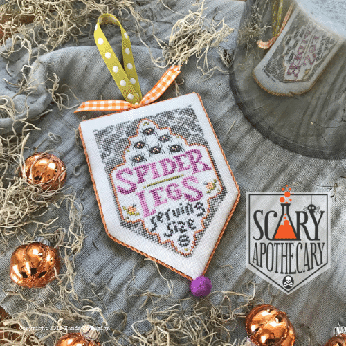Spider Legs Cross Stitch Pattern