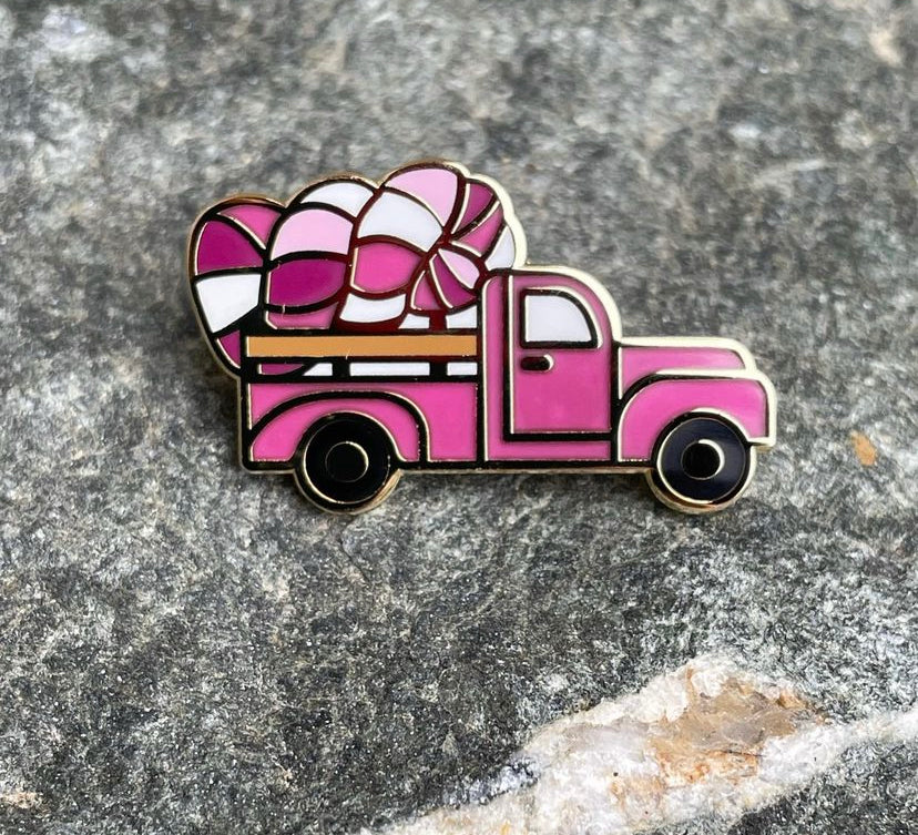 Enamel pins by Polka Dot Creek