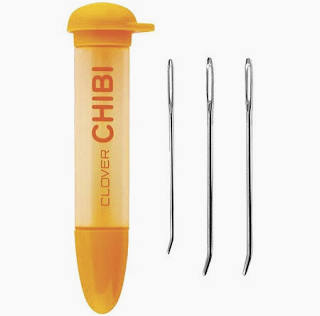 Clover Darning needle set- Bent tip