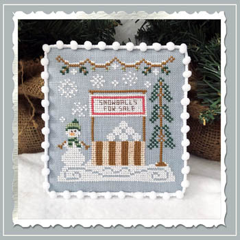 Snow Village - Snowball stand