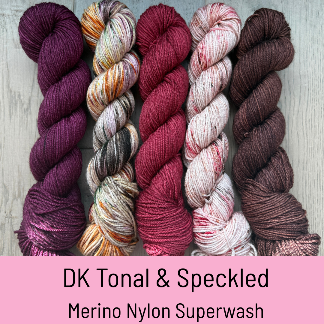 DK Yarn - Tonals and Speckles