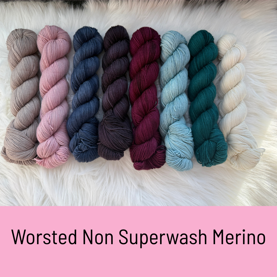 Worsted Non-Superwash Merino