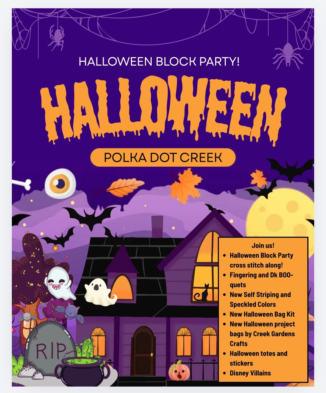 Halloween Block Party-Pre-order Aug 1st!