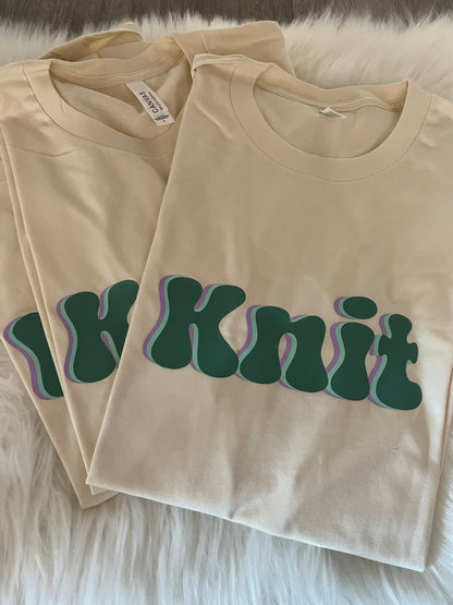 Retro Knit T- Shirt