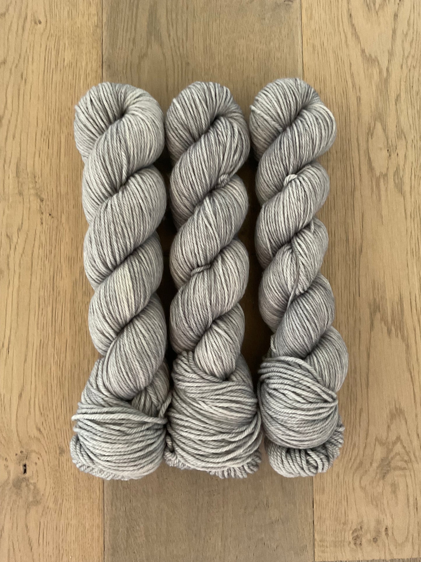 Worsted Silver Yarn