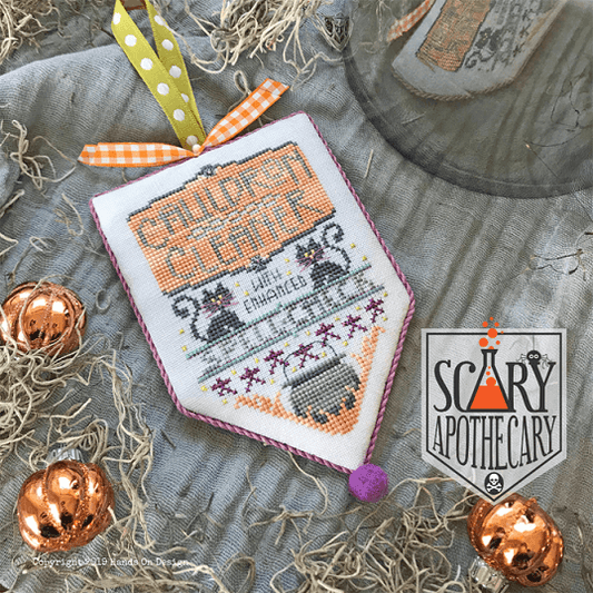 Cauldron Cleaner Cross Stitch Pattern
