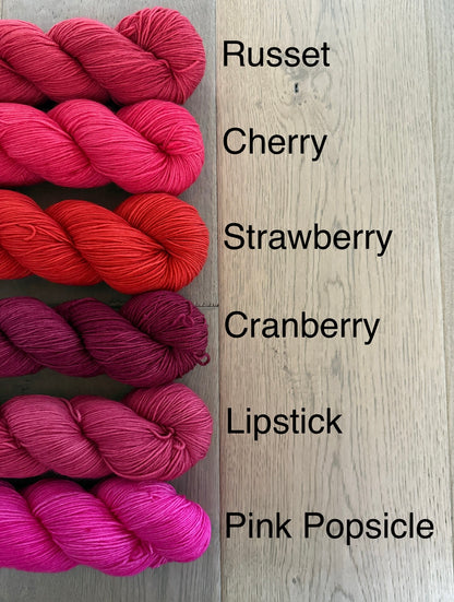 Brick Fingering Yarn