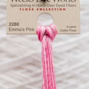 Emma's Pink Weeks Dye Works