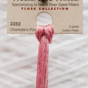 Charlotte's Pink Weeks Dye Works