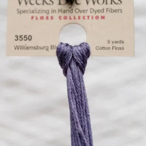Williamsburg Blue Weeks Dye Works