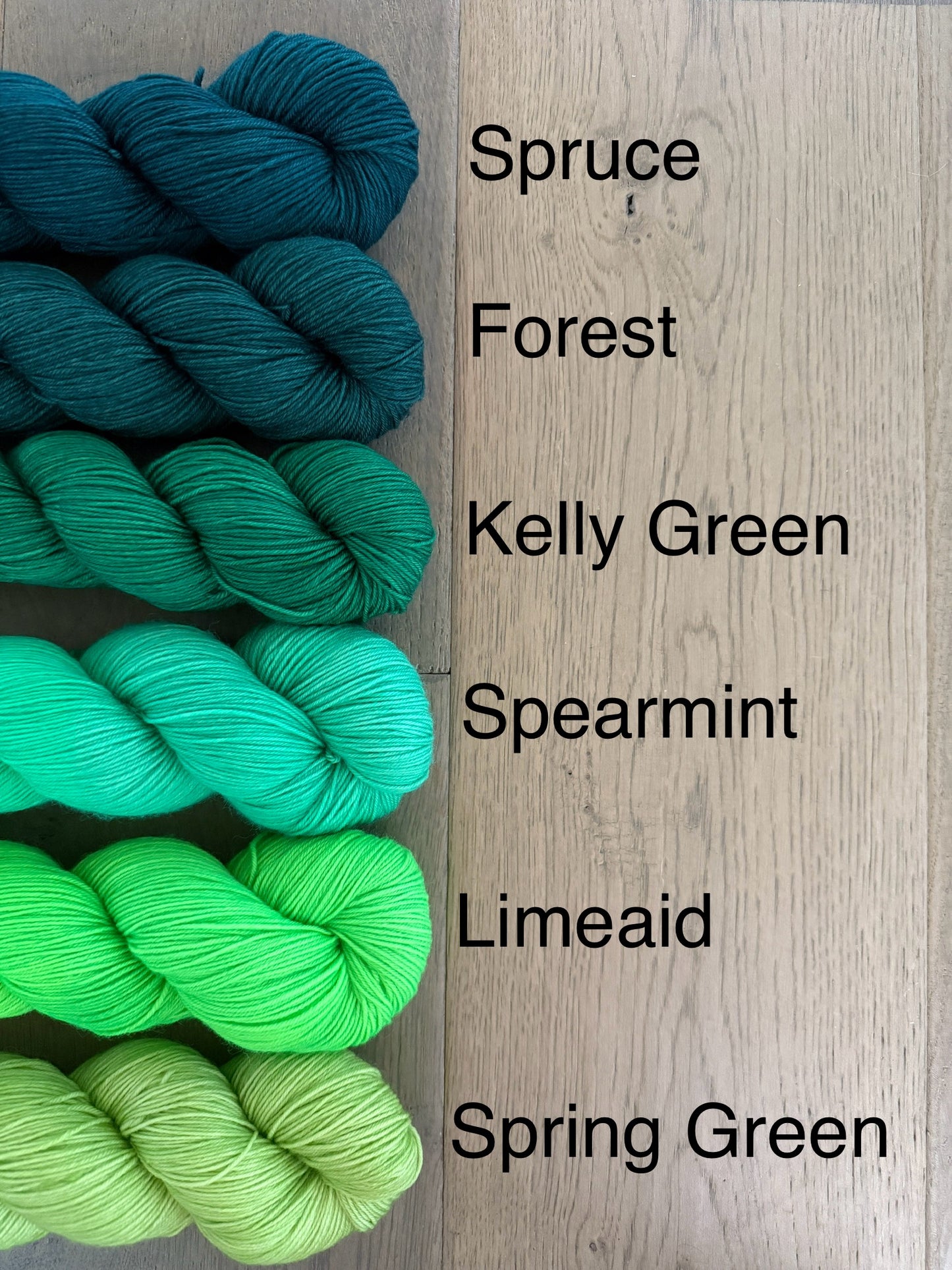 Sour Apple Fingering Yarn