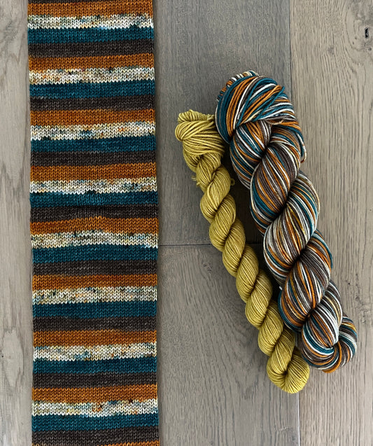 Sweater Weather Self Striping Sock Set