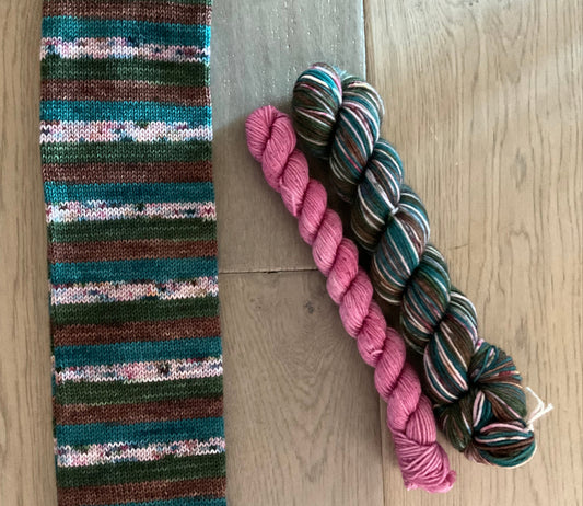 Cochrane Fingering Self Striping Sock Set