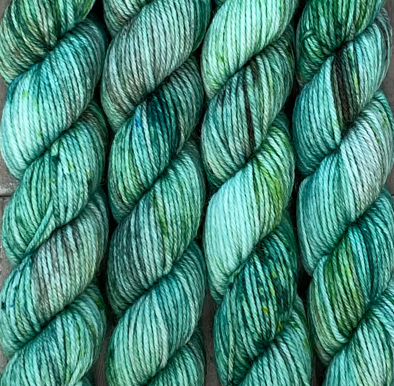 Mini Frosty Forest Fingering Skein