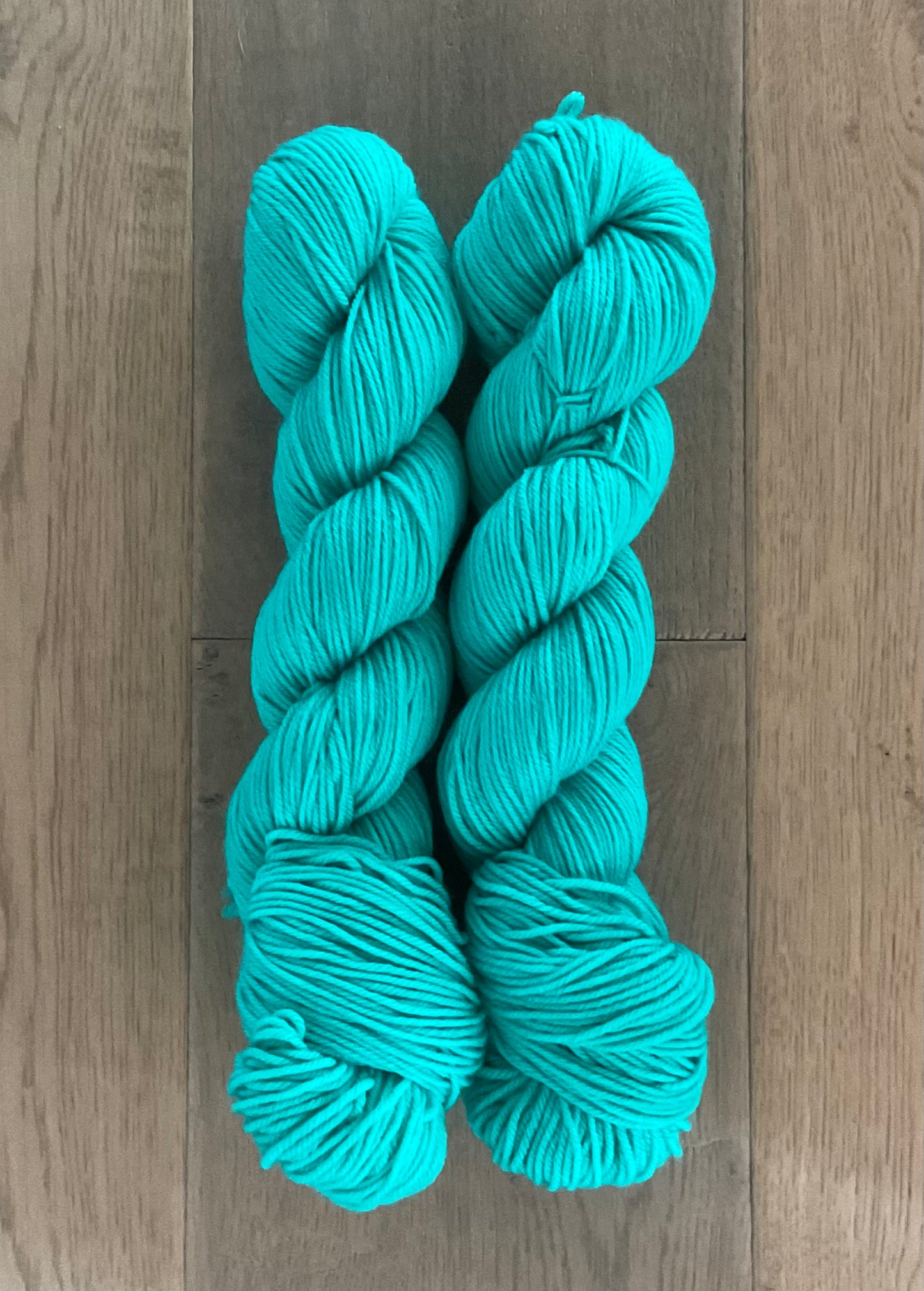 DK Bright Aqua Yarn