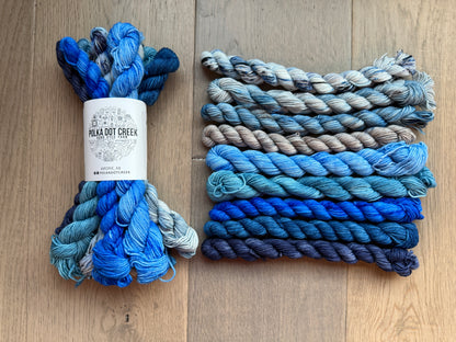 2024 Blanket Club individual color yarn bouquets
