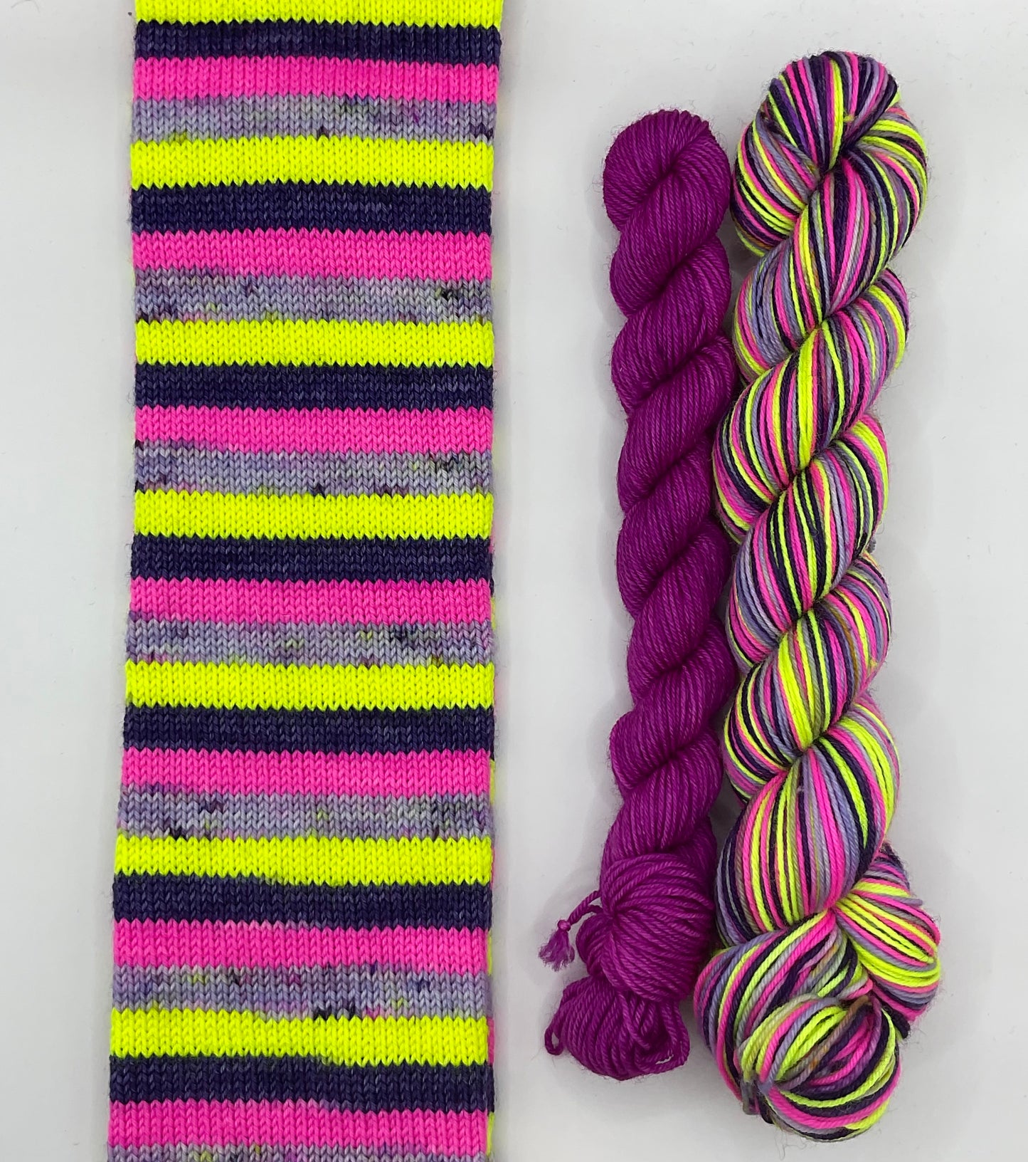 Lavender Lemonade Self Striping Sock Set