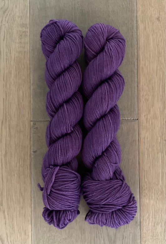 DK Purple Yarn