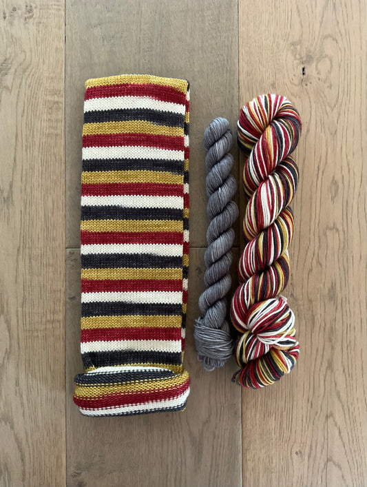 NHL Fingering Self Striping Sock Sets
