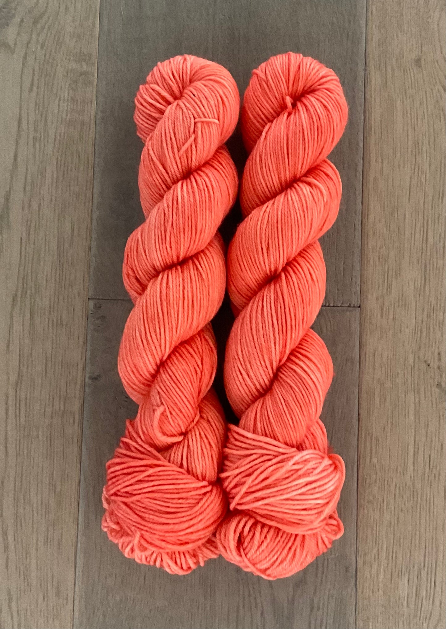 DK Peach Yarn