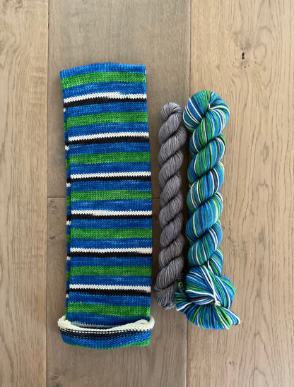 NHL Fingering Self Striping Sock Sets