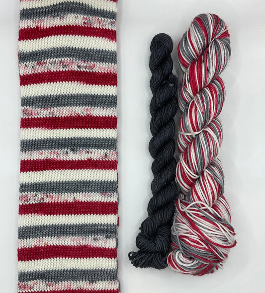 Bonspiel Self Striping Sock Set