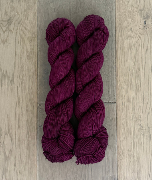 Burgundy Fingering Yarn