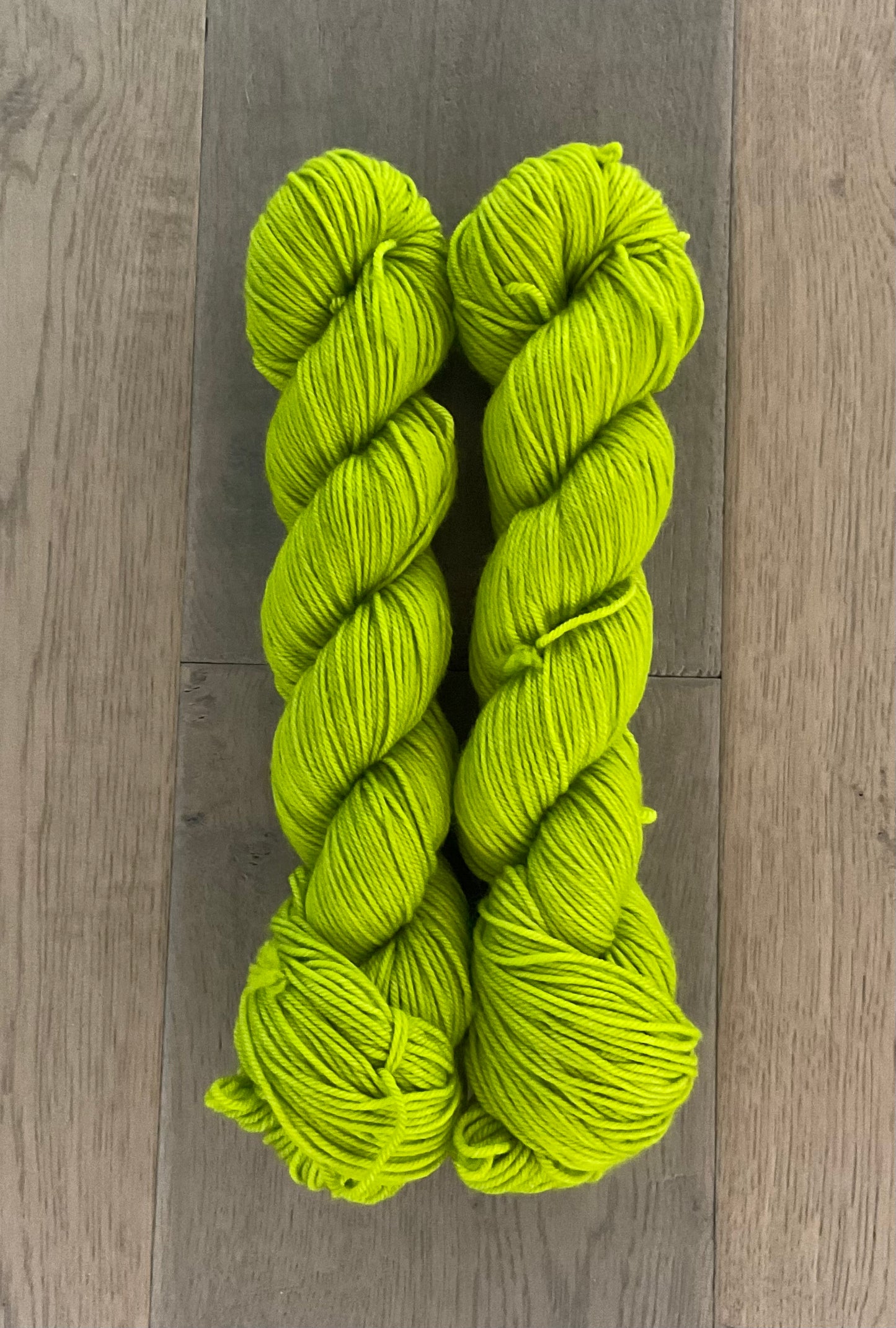 DK Chartreuse Yarn