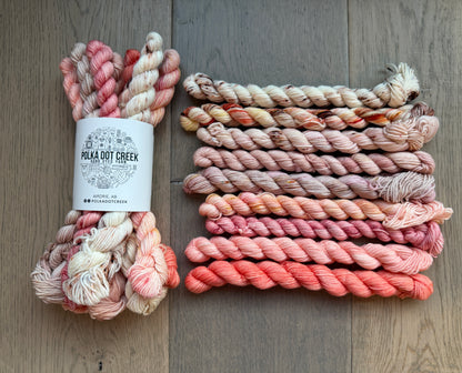 2024 Blanket Club individual color yarn bouquets