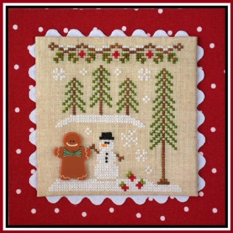 Gingerbread Village - Gingerbread Boy and Snowman