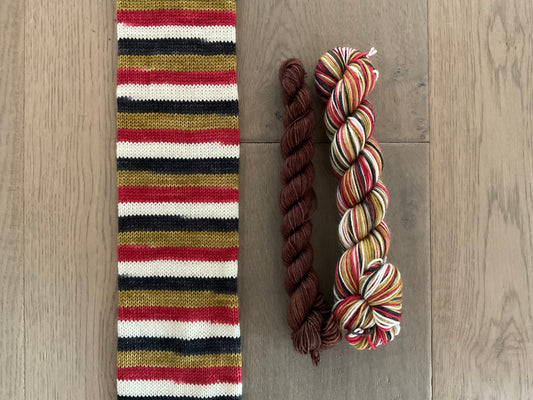 NFL Fingering Self Striping Sock Sets