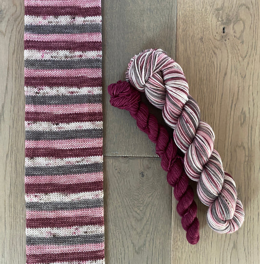 Galentine’s Day Self Striping Sock Set