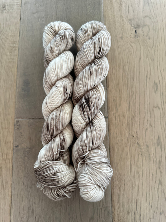 Cookies and Cream Fingering Yarn
