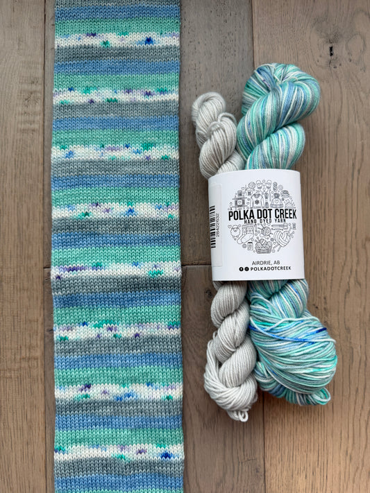 Elsa Self Striping Sock Set
