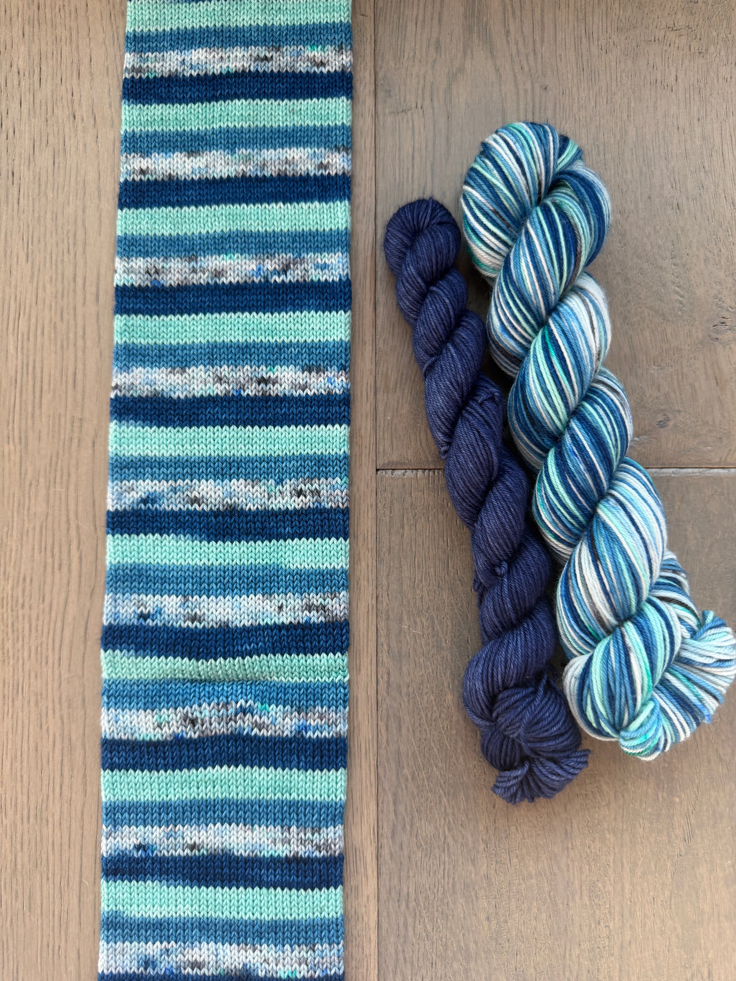 Lake Louise Fingering Self Striping Sock Set