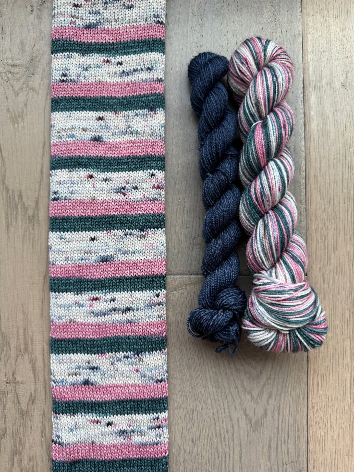 It's The Most Wonderful Time of The Year Self Striping Sock Set