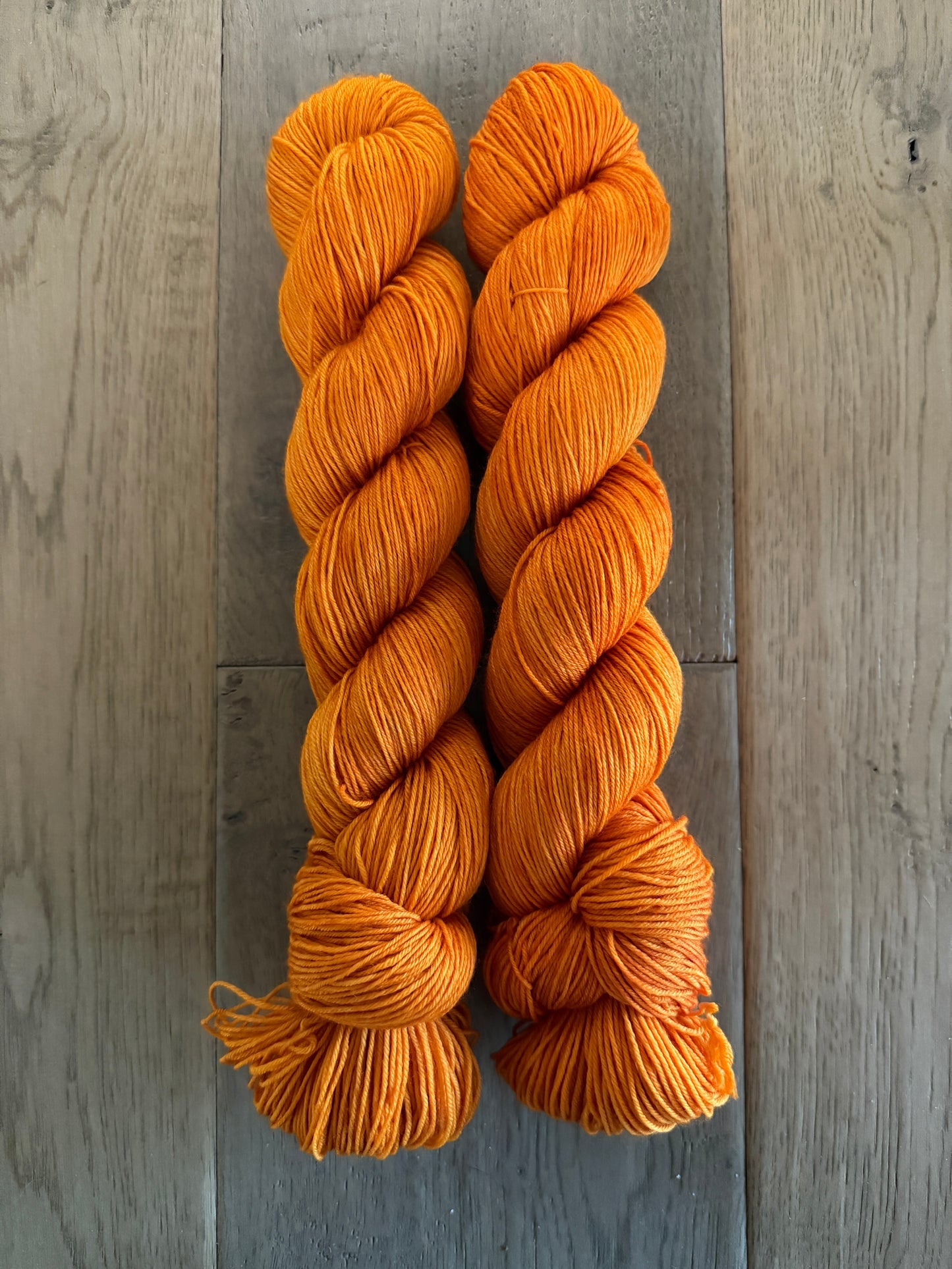 Pumpkin Fingering Yarn