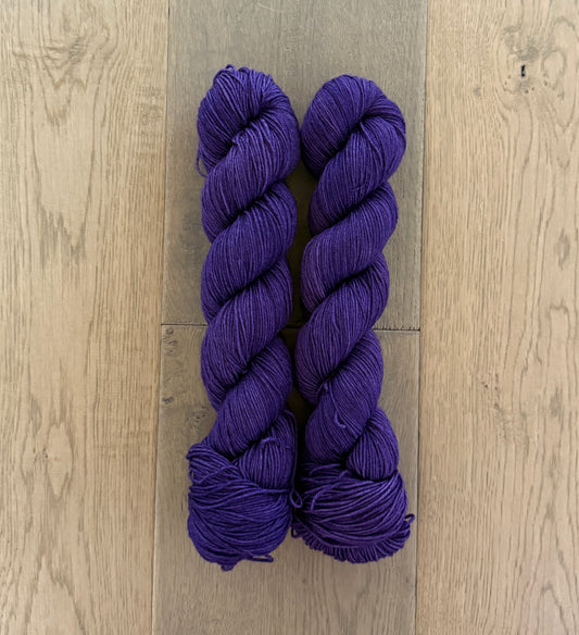Eggplant Fingering Yarn