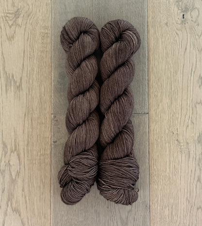 Chocolate Fingering Yarn