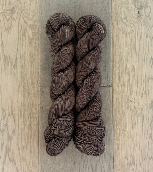 Chocolate Fingering Yarn
