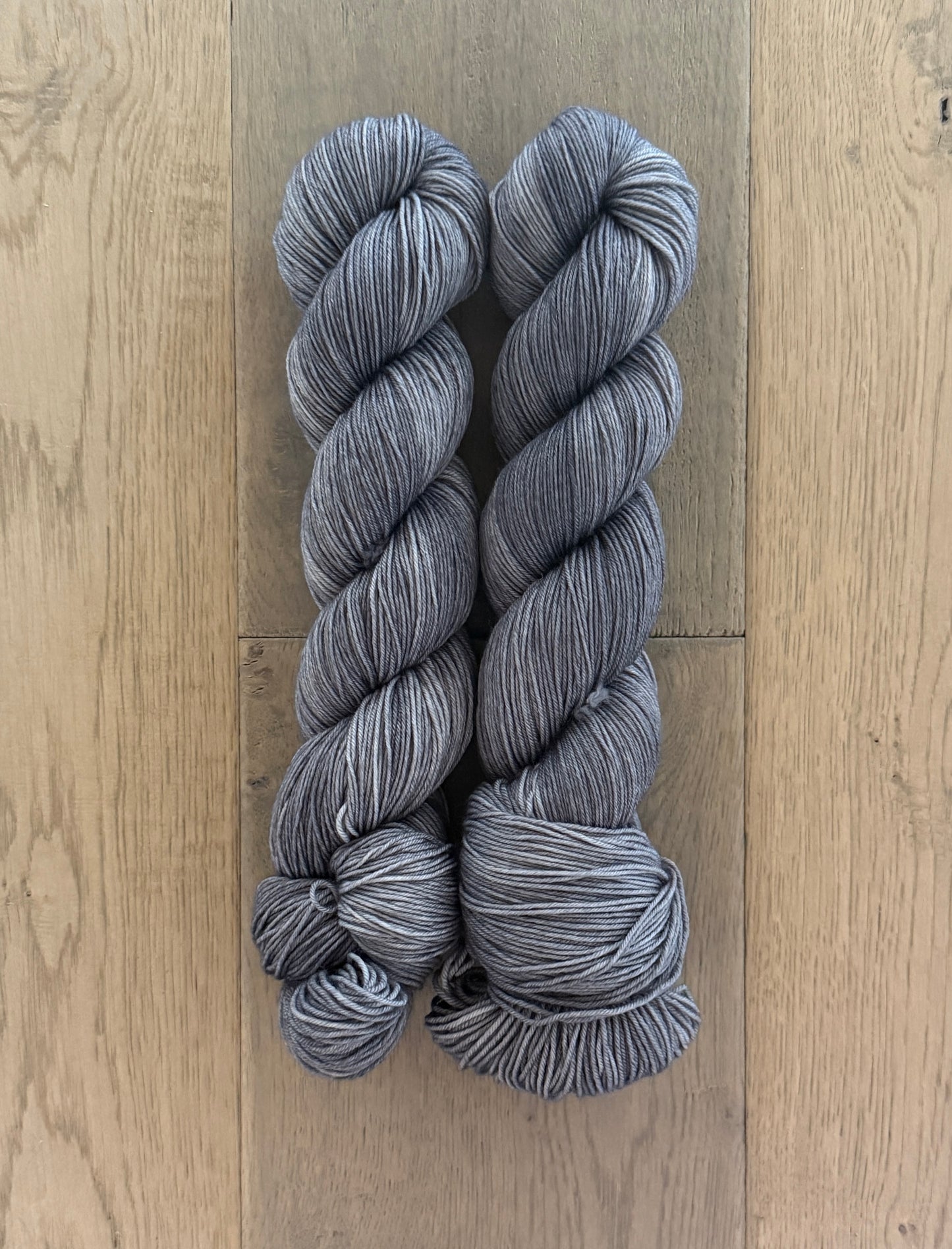 Grey Fingering Yarn